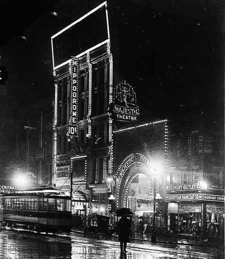 Majestic Theatre - Old Photo From Detroit Yes